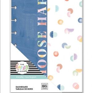 The Happy Planner Classic Painterly Pastels Dashboard